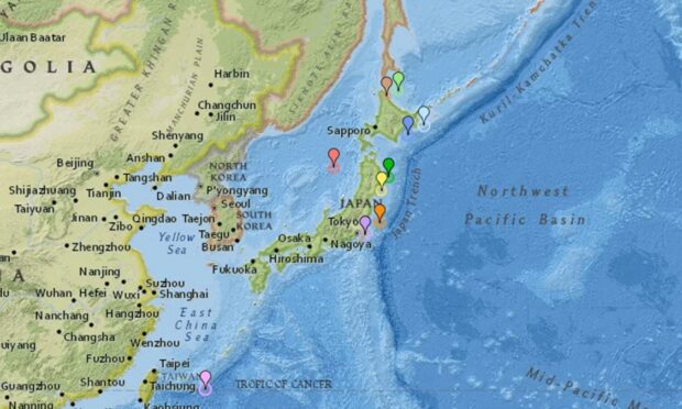 Japão emite por engano alerta de terremoto de magnitude 9,9 e cancela em 8 minutos