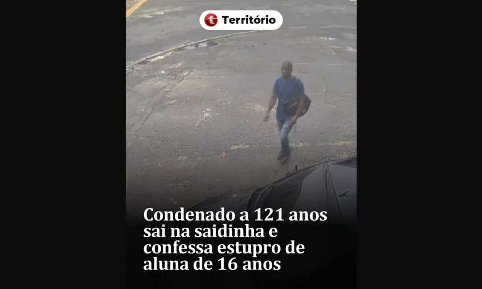 Condenado a 121 anos confessa estupro de estudante durante saidinha no Rio
