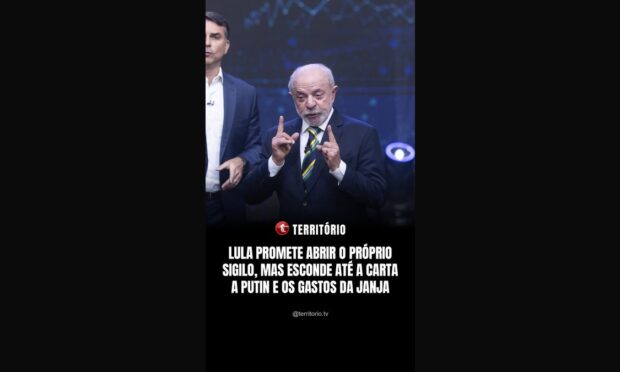 Lula condiciona abertura de sigilo da família a gesto de Flávio Bolsonaro