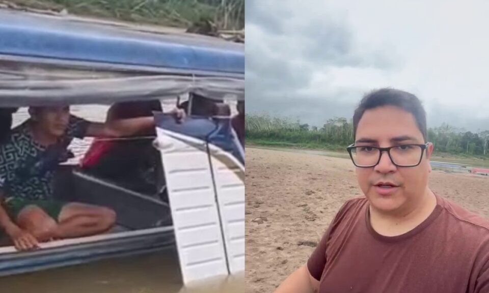 Piloto pousa monomotor no rio Purus após pane e salva quatro pessoas