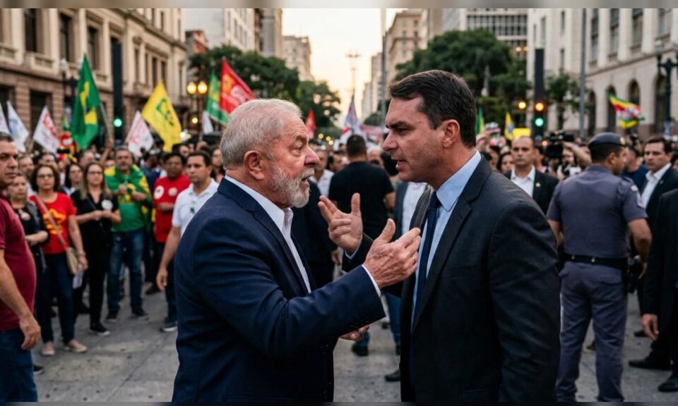 Flávio lidera Lula por 47% a 46% no Datafolha para o segundo turno