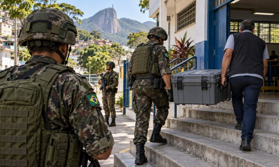TSE manda tropas federais a 15 cidades do Rio no segundo turno contra facções