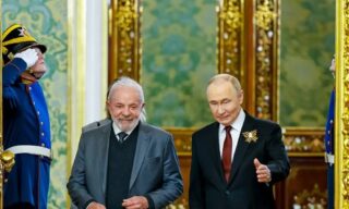 Putin manda carta a Lula e exalta 'notáveis qualidades de liderança'